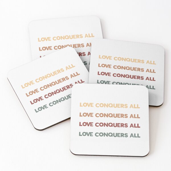 Item preview, Love Conquers All designed and sold by SerenaMinimal.
