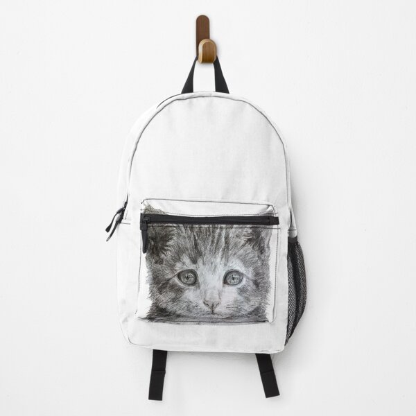 Item preview, Kitten illustration designed and sold by dizzycatbiz.