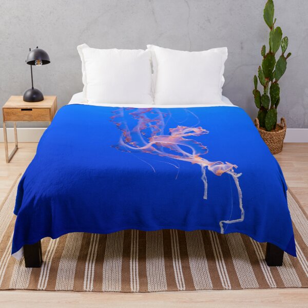 Item preview, Dancing medusa in blue ocean designed and sold by angelisart.