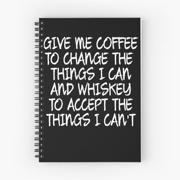 Item preview, Give me coffee, give me whiskey funny motivational design designed and sold by pearlindustries.