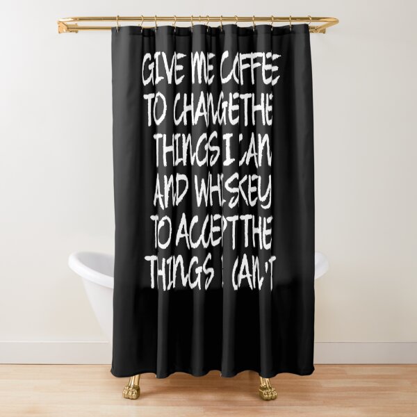 Item preview, Give me coffee, give me whiskey funny motivational design designed and sold by pearlindustries.