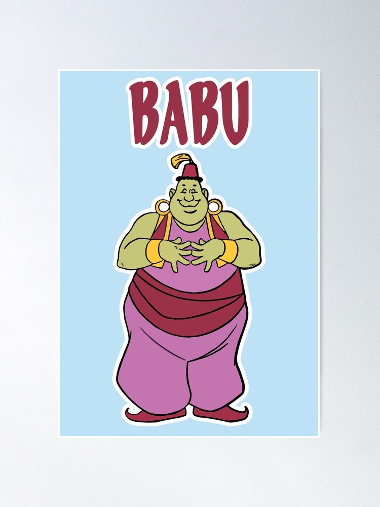 Babu Poster for Sale by Ovnil Redbubble