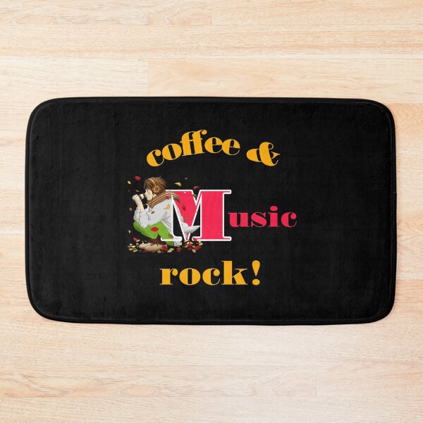 Item preview, coffee design. music design, coffee and music rock! designed and sold by doctors-apparel.
