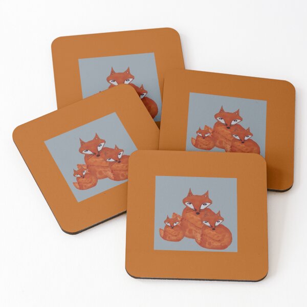 Item preview, Fox trio  designed and sold by OllieandQuinn.