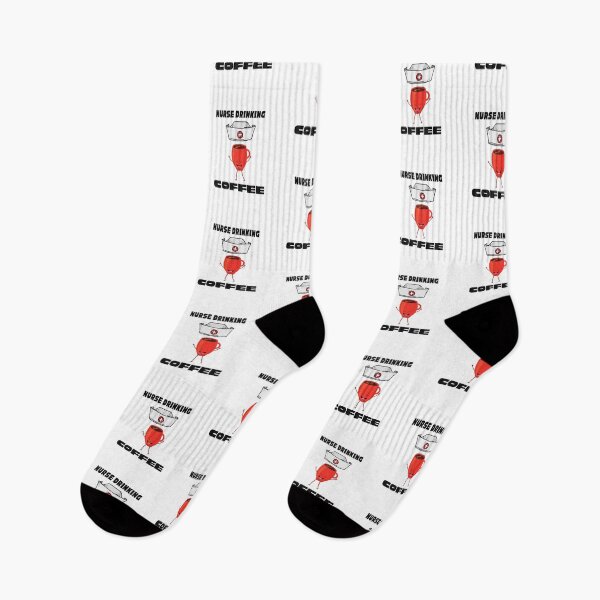 Item preview, Nurse Drinking Coffee designed and sold by SportyDogShop.