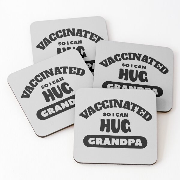 Item preview, Vaccinated So I Can Hug Grandpa (Light Background) designed and sold by pbstylesetters.