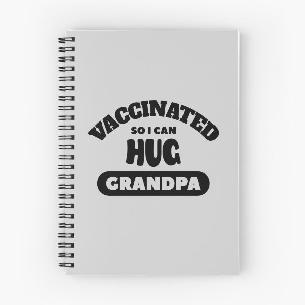Item preview, Vaccinated So I Can Hug Grandpa (Light Background) designed and sold by pbstylesetters.