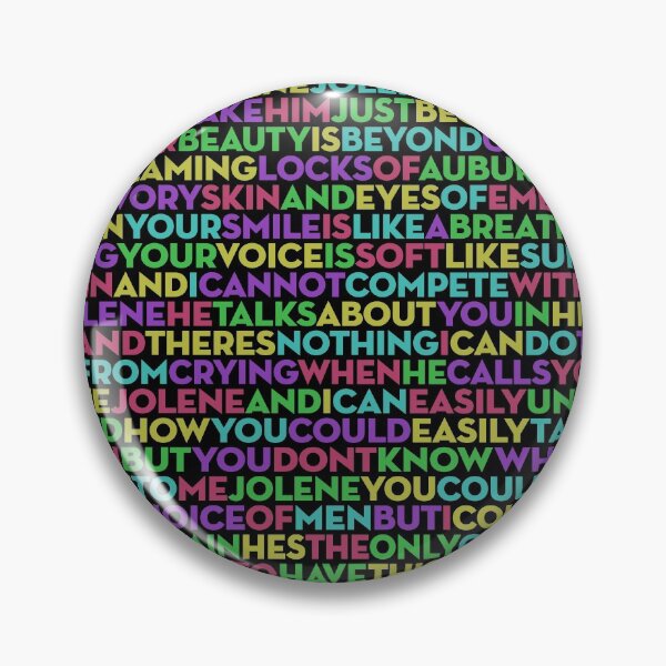 Item preview, Jolene - Dolly Parton (lyrics) v.1 designed and sold by x1brett.