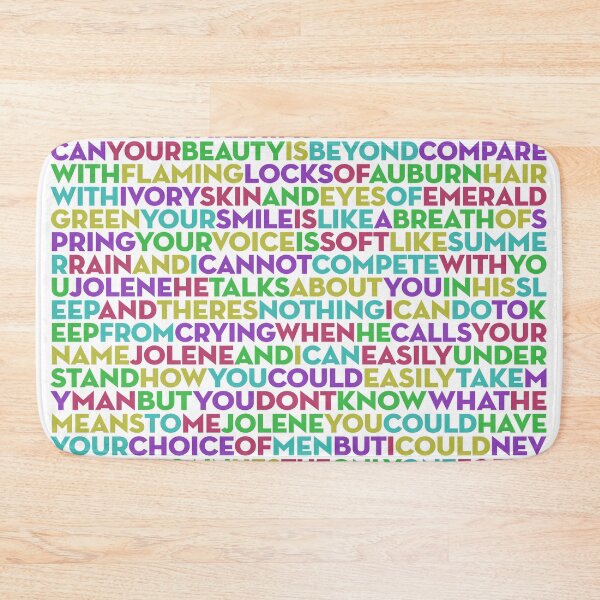 Item preview, Jolene - Dolly Parton (lyrics) v.1 designed and sold by x1brett.