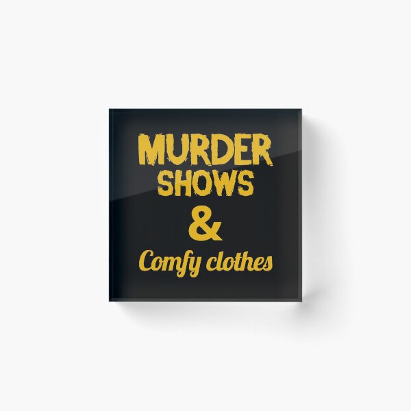 Item preview, Serial Killer Murder TV Shows True Crime Gift designed and sold by CuteDesigns1.