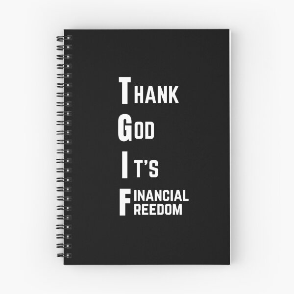 Item preview, Thank God It's Financial Freedom ! designed and sold by TraderShirts.