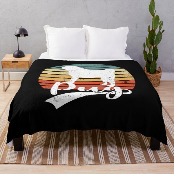Item preview, Pug Pug Retro Dog Lover Gift designed and sold by besTmanuFacture.