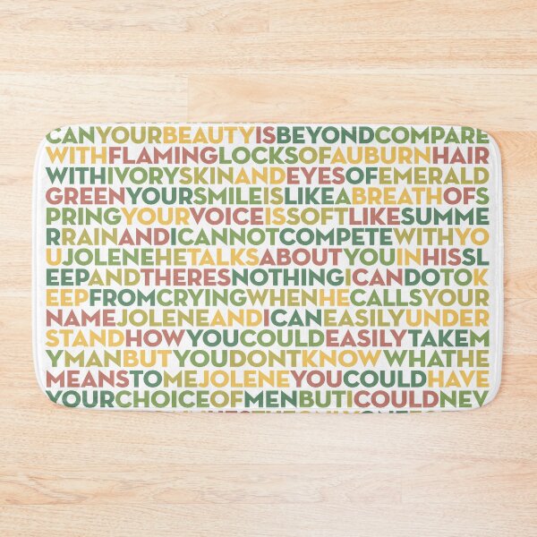 Item preview, Jolene - Dolly Parton (lyrics) v.3 designed and sold by x1brett.