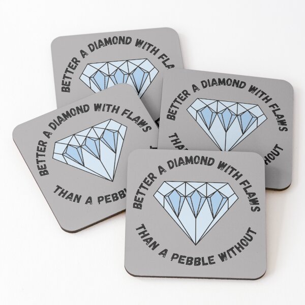 Item preview, Diamonds over Pebbles designed and sold by TheWallFlowersofCypress.