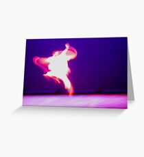 Ballet Blur Greeting Card