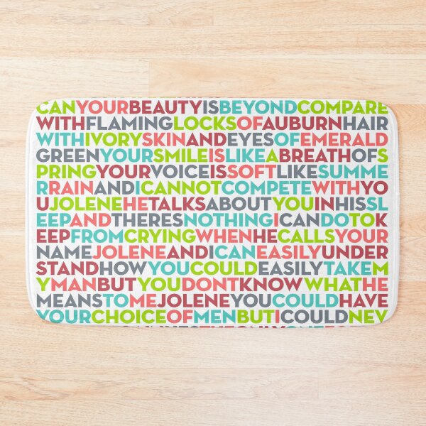 Item preview, Jolene - Dolly Parton (lyrics) v.4 designed and sold by x1brett.