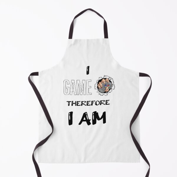 Item preview, I Game Therefore I Am designed and sold by SportyDogShop.