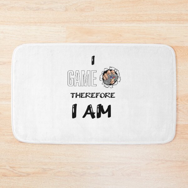 Item preview, I Game Therefore I Am designed and sold by SportyDogShop.