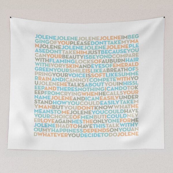 Item preview, Jolene - Dolly Parton (lyrics) v.6 designed and sold by x1brett.
