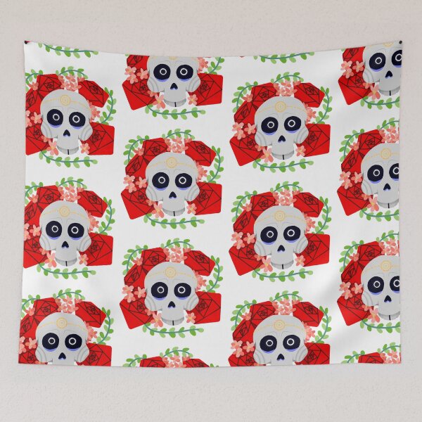 Item preview, Flowered Skull designed and sold by PNDscrem.