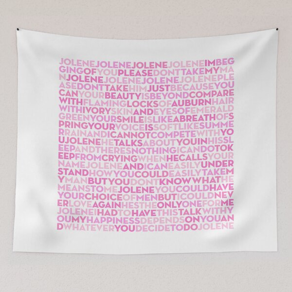 Item preview, Jolene - Dolly Parton (lyrics) v.7 designed and sold by x1brett.