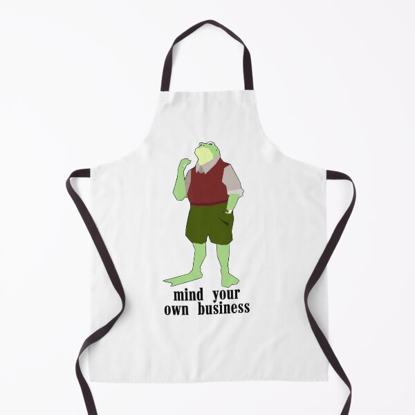Item preview, Mind Your Own Business Smoking Frog designed and sold by PseudoEnergy.
