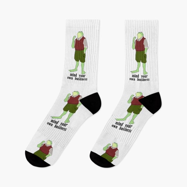 Item preview, Mind Your Own Business Smoking Frog designed and sold by PseudoEnergy.