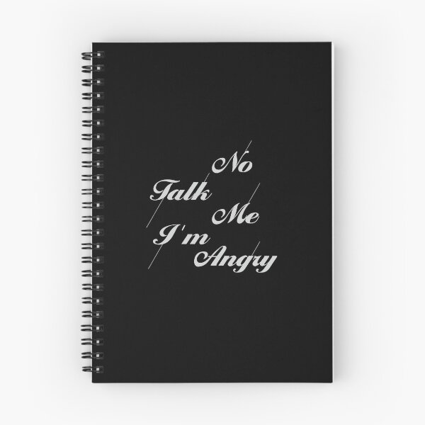 Item preview, No Talk me I'm Angry designed and sold by doucelune.