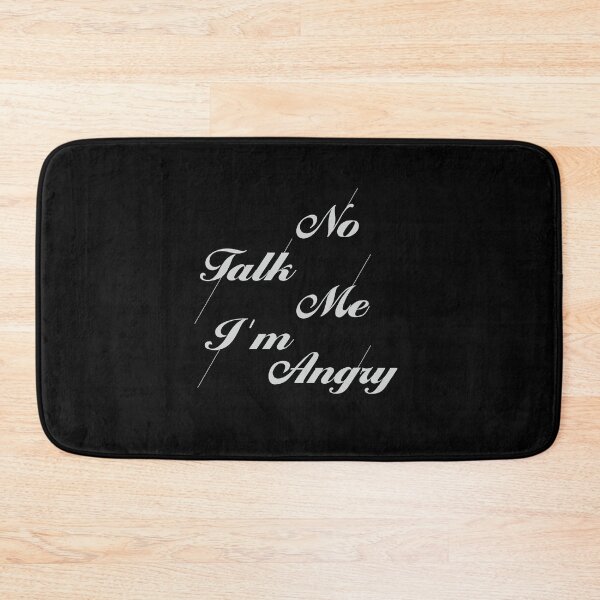 Item preview, No Talk me I'm Angry designed and sold by doucelune.