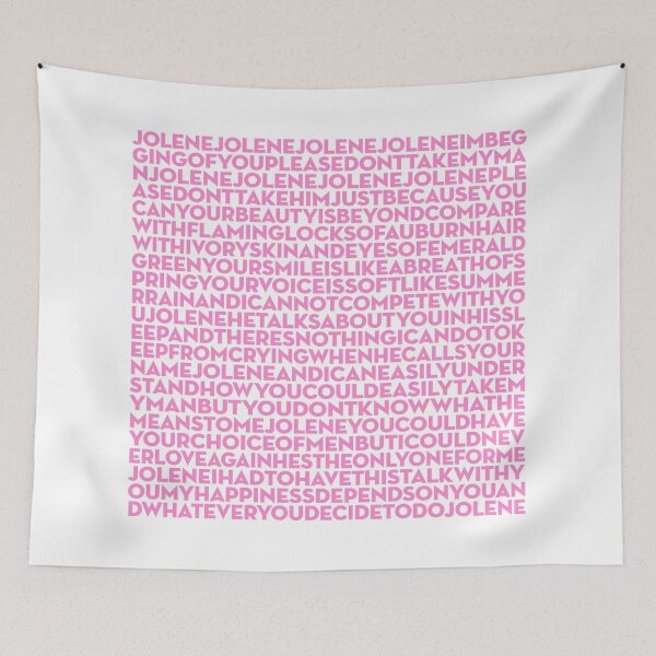 Item preview, Jolene - Dolly Parton (lyrics) v.9 designed and sold by x1brett.