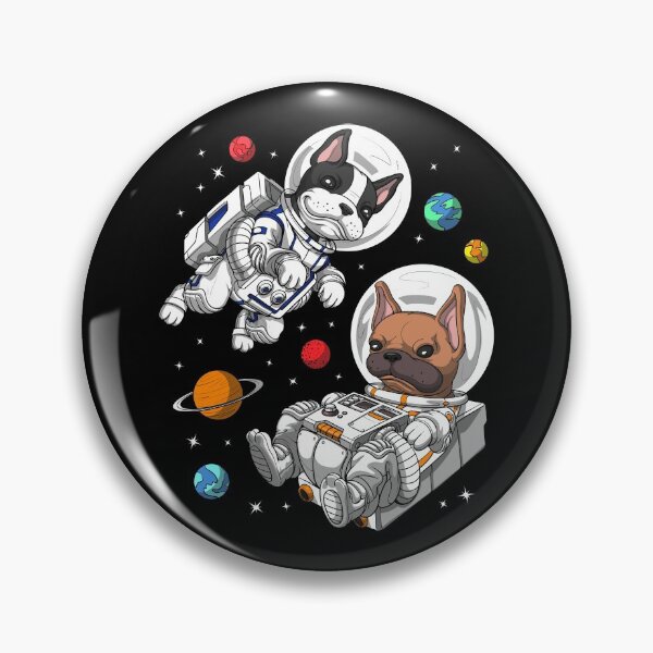 Item preview, French Bulldog Astronaut designed and sold by underheaven.