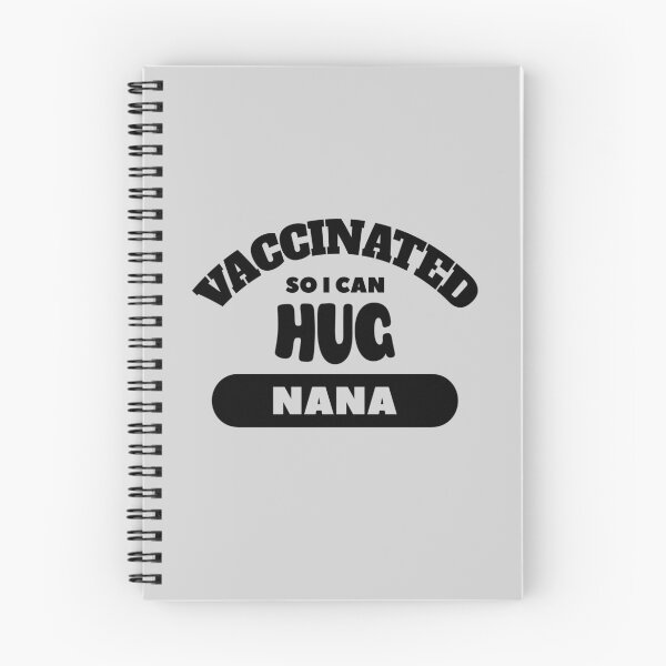 Item preview, Vaccinated So I Can Hug Nana (Light Background) designed and sold by pbstylesetters.