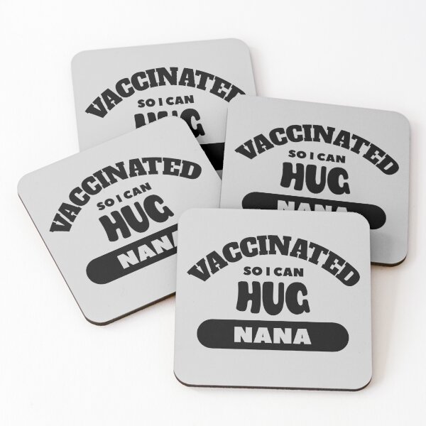 Item preview, Vaccinated So I Can Hug Nana (Light Background) designed and sold by pbstylesetters.