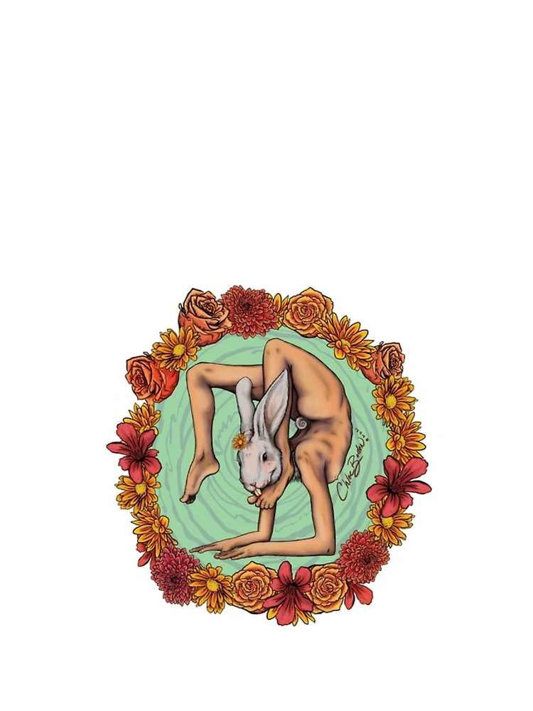 Thumbnail 4 of 4, iPhone Case, Rabbit Fool (2) designed and sold by Rabbitfool.