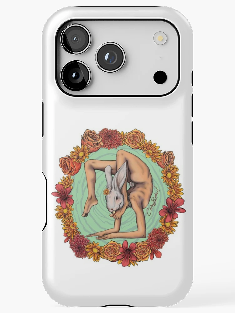 Thumbnail 1 of 4, iPhone Case, Rabbit Fool (2) designed and sold by Rabbitfool.