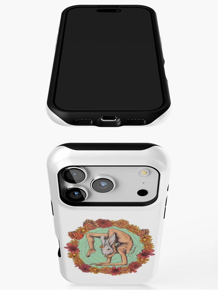 Thumbnail 3 of 4, iPhone Case, Rabbit Fool (2) designed and sold by Rabbitfool.