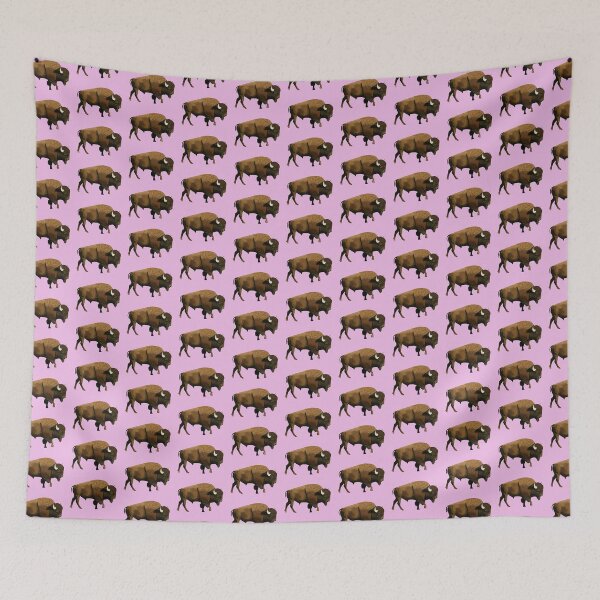Item preview, pink version of buffalo or bison ? designed and sold by jesscallaghan.