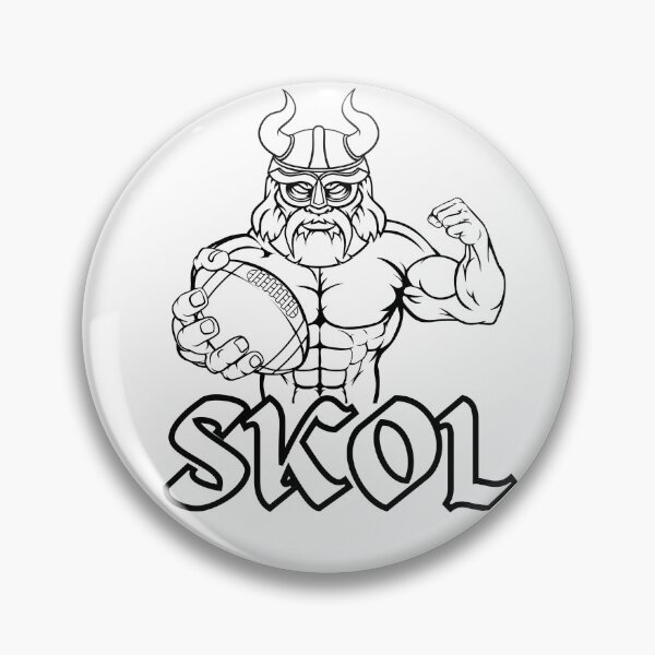 Item preview, Minnesota Vikings Football Skol motif designed and sold by Bearded-Viking.
