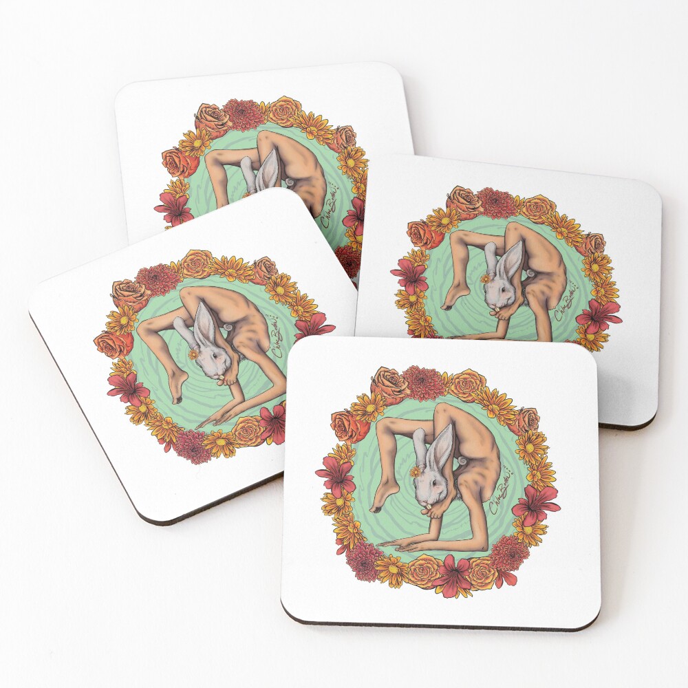 Item preview, Coasters (Set of 4) designed and sold by Rabbitfool.