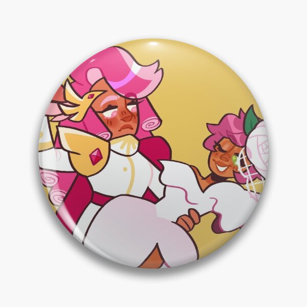 Item preview, Raspberry Mousse Cookie + Rose Cookie designed and sold by asparagus-man.