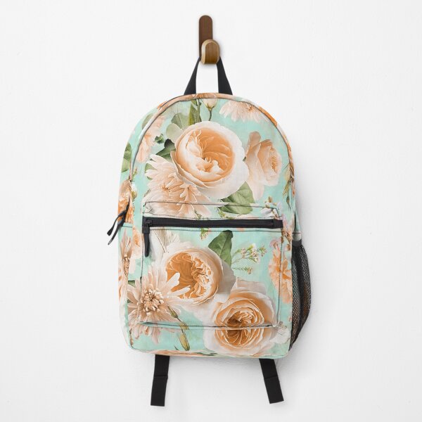 Item preview, Peach Real Springflower Blossoms Botanical Garden pattern Nightgarden designed and sold by UtArt.