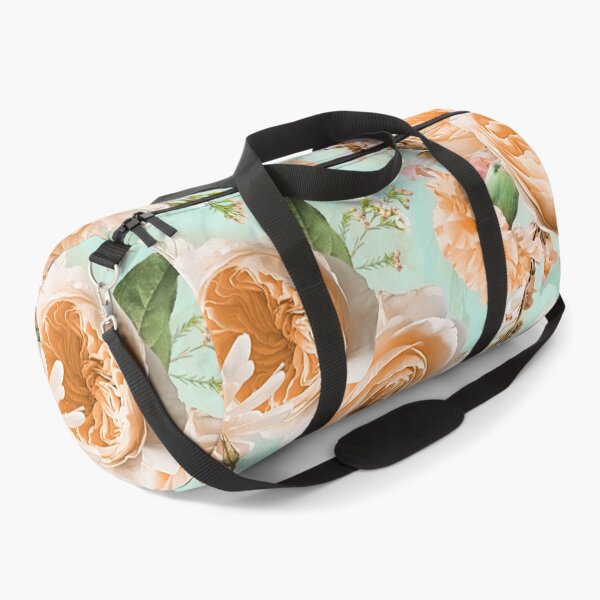 Item preview, Peach Real Springflower Blossoms Botanical Garden pattern Nightgarden designed and sold by UtArt.