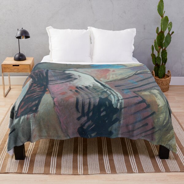 Item preview, Rise Of The Vertical Fish (Original Tempera Painting by Alice CCI) designed and sold by VanyssaGraphics.