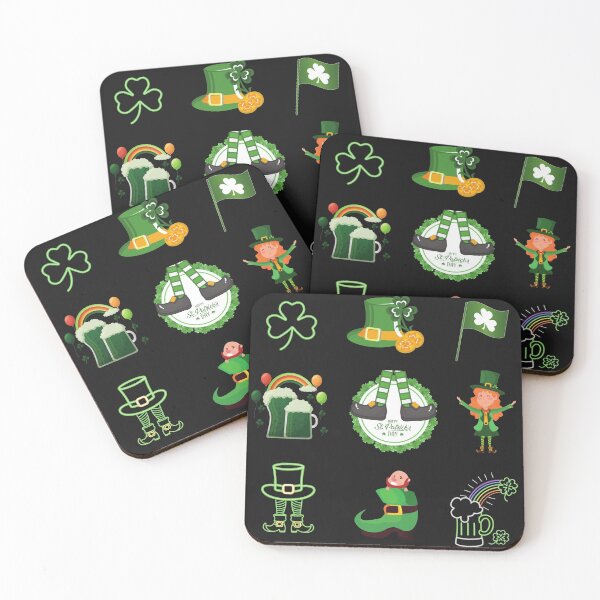 Item preview, St. Patricks Day Sticker Pack designed and sold by SportyDogShop.