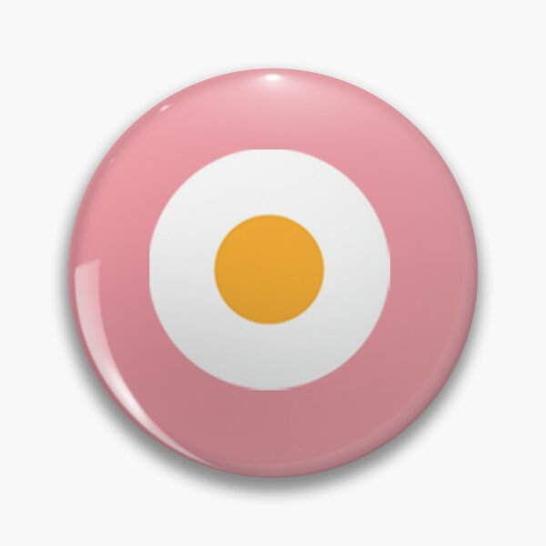 Item preview, Pink Sunny Side Egg Pattern designed and sold by Menomonoid.