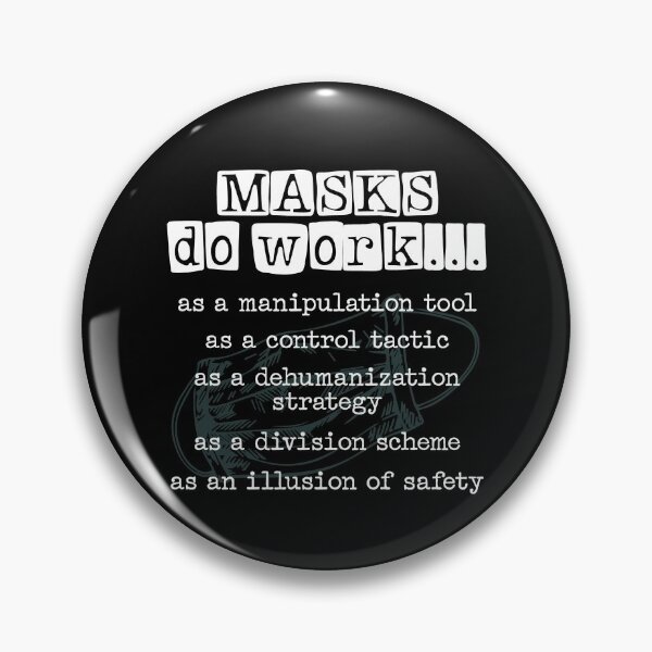Artikelvorschau, Masken arbeiten als Manipulation Lustiges Sprichwort entworfen und verkauft von Dressed For Duty.