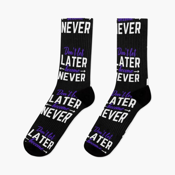 Item preview, Don't Let Later Become Never designed and sold by Bella85s.