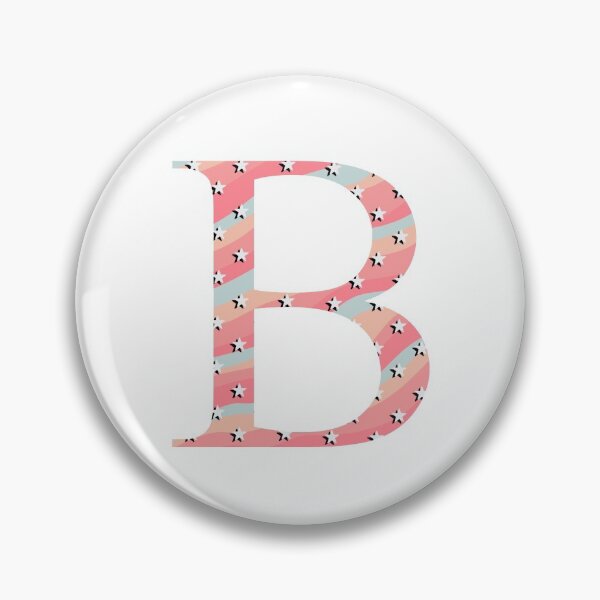 Item preview, Star Pattern Letter B designed and sold by muffinstandd.