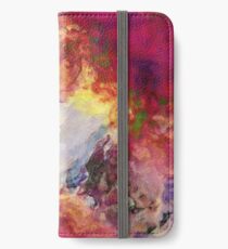 Shades of Red Abstract iPhone Wallet/Case/Skin