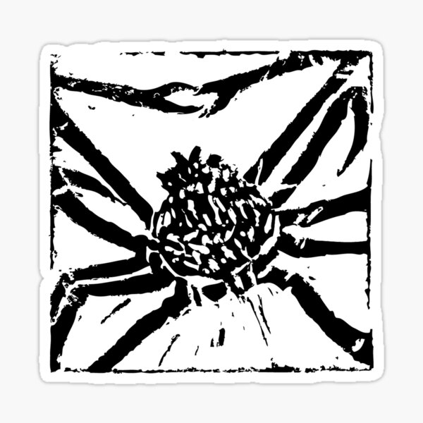 Giant Spider Crab Sticker